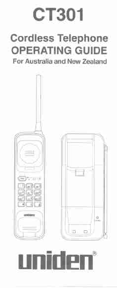 Uniden Cordless Telephone CT301-page_pdf